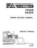 Fiat FD30B Crawler Dozers Pdf Repair Service Manual (73155280)