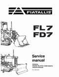 Fiat FD7 Crawler Dozers Pdf Repair Service Manual (73158152)