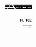 Fiat FL10E (PIN from LE10E IT090101) Crawler Loaders Pdf Repair Service Manual (73156192)