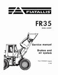Fiat FR35 Wheeled Loaders Pdf Repair Service Manual (73157597)