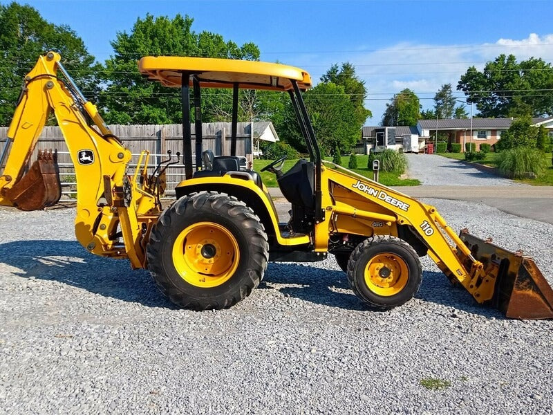 John Deere 110 Tractor Loader Backhoe Pdf Parts Catalog Manual PC2914