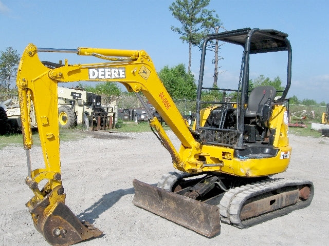 John Deere 27ZTS Excavator Pdf Parts Catalog Manual PC2784