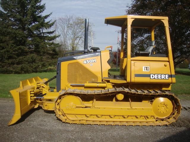 John Deere 450H, 550H and 650H Crawler Dozer Pdf Parts Catalog Manual PC2711