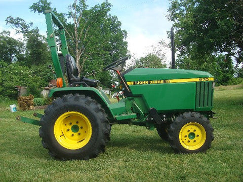 John Deere 870, 970 and 1070 Compact Utility Tractor Pdf Parts Catalog Manual PC2228