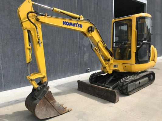 Komatsu PC35R-8 Deluxe Hydraulic Excavator Pdf Repair Service Manual Sn F20518 and UP