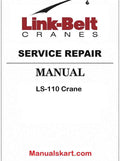 Link Belt LS-110 Crane Pdf Repair Service Manual