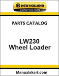 New Holland LW230 Wheel Loader Pdf Parts Manual