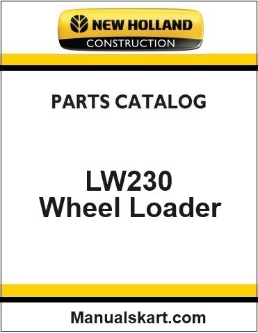 New Holland LW230 Wheel Loader Pdf Parts Manual