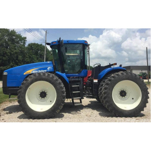 New Holland TJ280, TJ330, TJ380, TJ430, TJ480, TJ530, T9010, T9020, T9030, T9040, T9050, T9060 Tractors Pdf Repair Service Manual (P. Nb. 884257310)