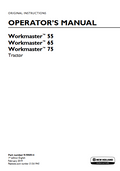 New Holland Workmaster 55, 65, 75 Tractor Pdf Operators Manual