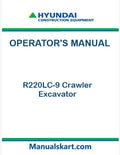 Hyundai R220LC-9 Crawler Excavator Pdf Operator's Manual