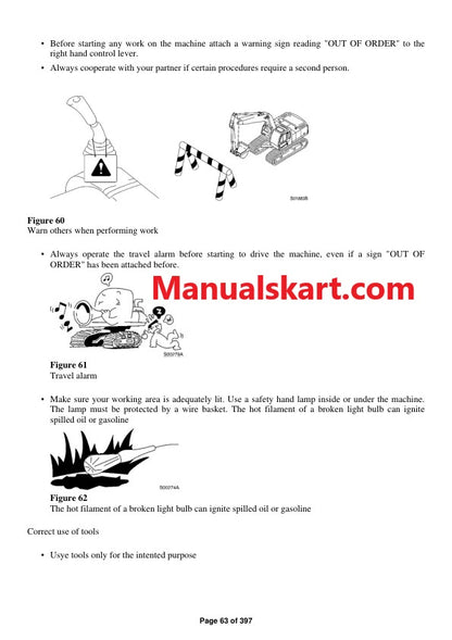 Volvo EW55 Compact Excavator Pdf Repair Service Manual