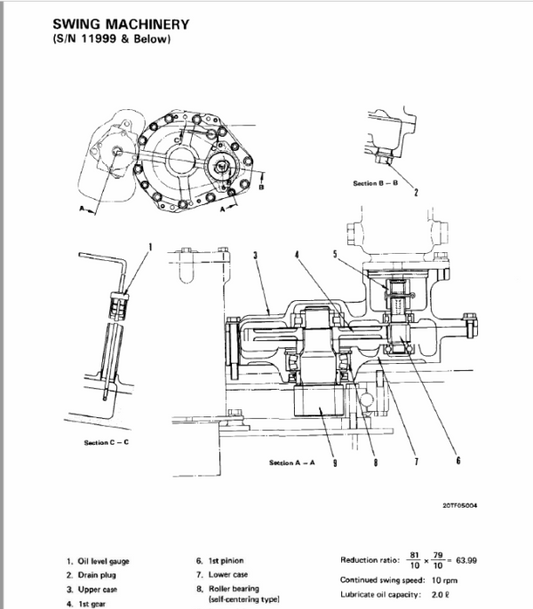 Bobcat Equipment's Pdf Repair Service Manual Download