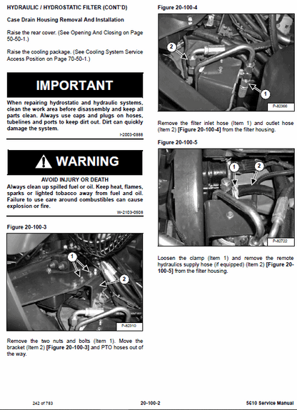 Bobcat 5610 Toolcat Utility Vehicle Pdf Repair Service Manual 2