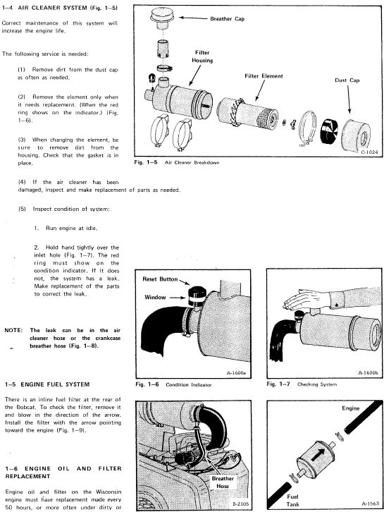 Bobcat 620 Skid Steer Loader Pdf Repair Service Manual 3