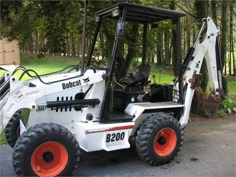 Bobcat B200 Backhoe Loader Pdf Parts Catalog Manual