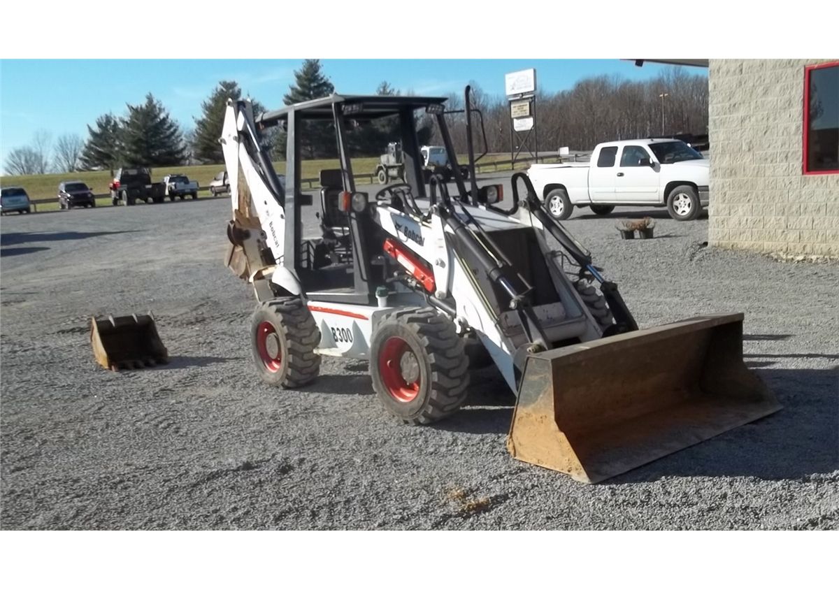 Bobcat B300 Backhoe Loader Pdf Repair Service Manual Download