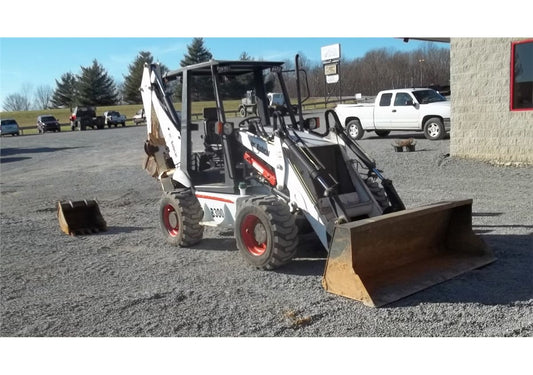 Bobcat B300 Backhoe Loader Pdf Repair Service Manual (p. Nb. 6901906 (6-12)) Sn 571711001 & Above 2007