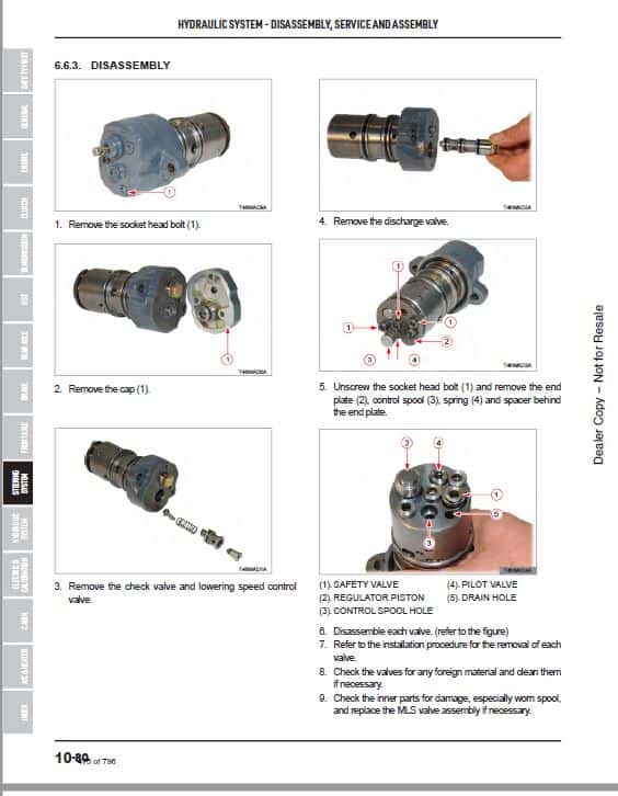 Bobcat CT5545, CT5550, CT5555, CT5558 HST Compact Tractor Pdf Repair Service Manual Download