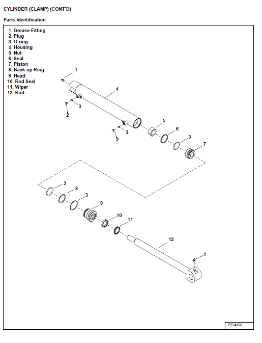 Bobcat E35 Compact Excavator Pdf Repair Service Manual (Pb. No. 6987276enus 05-18 K)