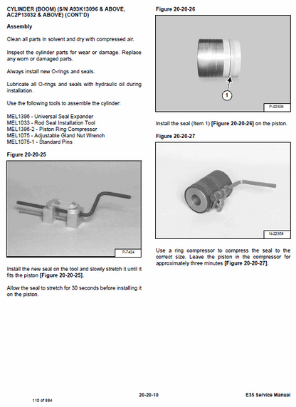 Bobcat E35 Compact Excavator Pdf Repair Service Manual (Pb. No. 7311302enus 04-17 A) 3