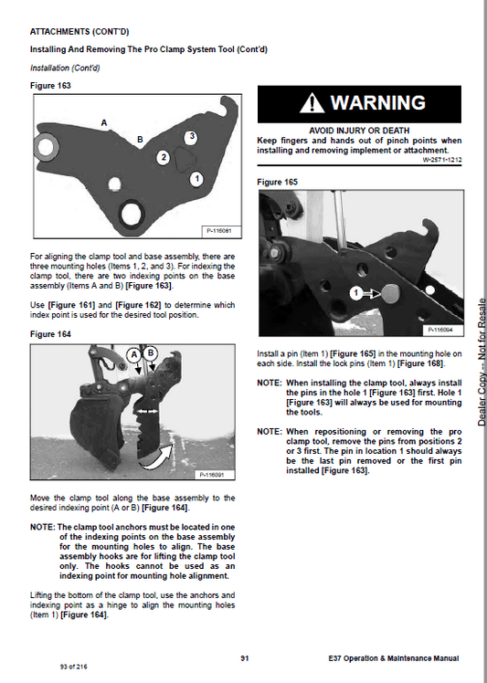 Bobcat E37 Compact Excavator Pdf Repair Service Manual (Pb. No. 7362438enus 01-21 A)