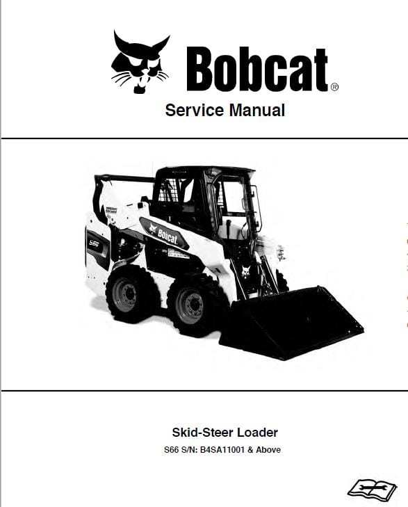 Bobcat S66 Skid-steer Loader Pdf Repair Service Manual (Pb. No. 7353044ENUS 06-20 0)