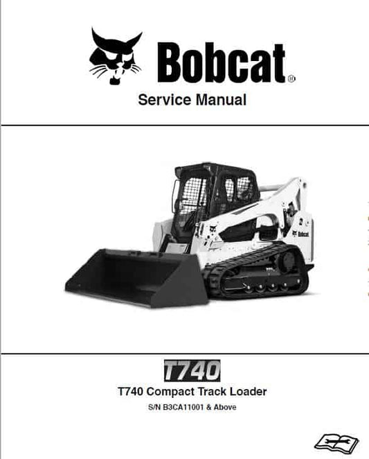 Bobcat T740 Compact Track Loader Pdf Repair Service Manual