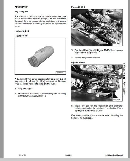 Bobcat Equipment's Pdf Repair Service Manual Download