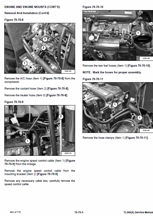 Bobcat TR40250 Telescopic Handler Pdf Repair Service Manual