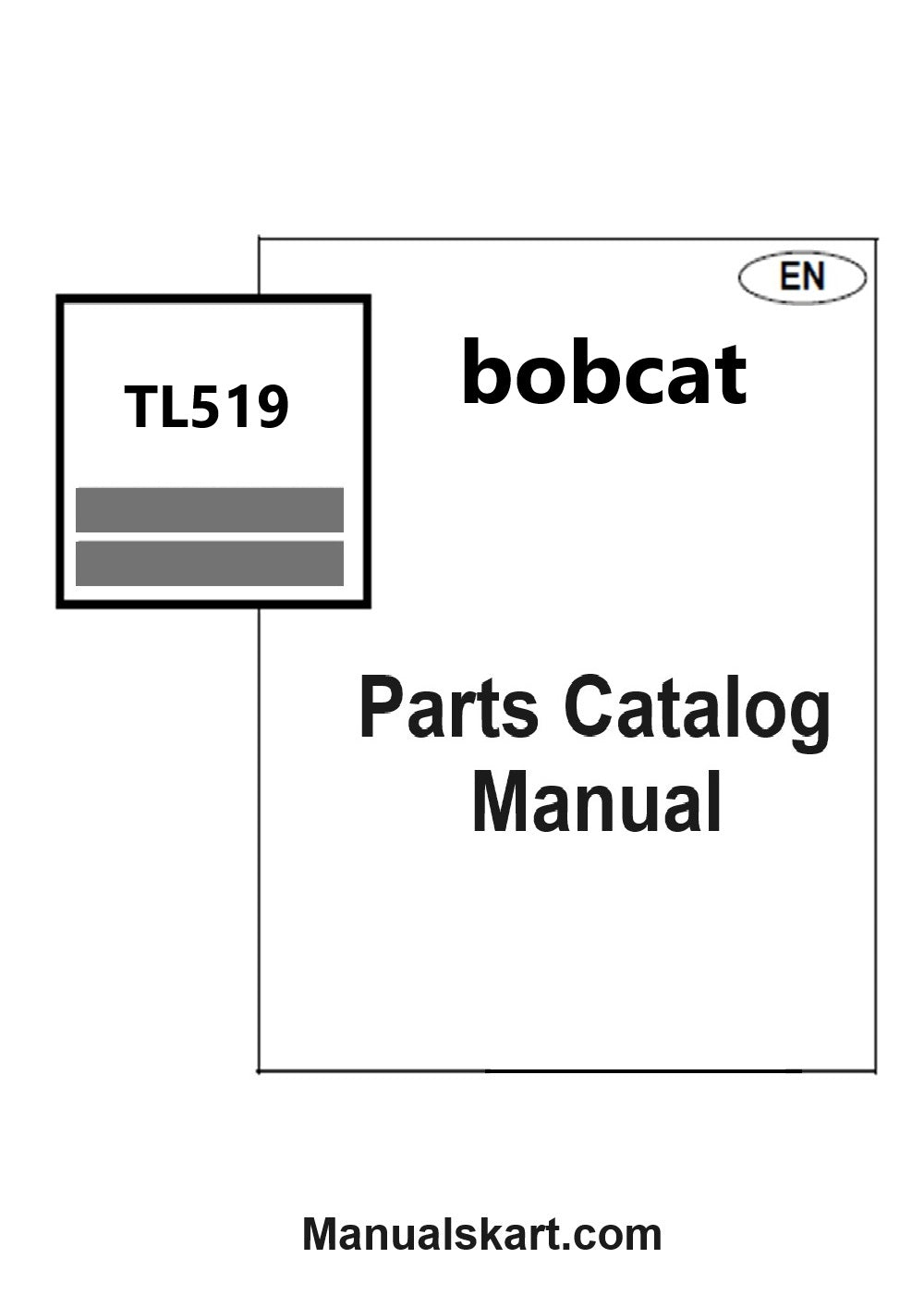 Bobcat TL519 Telehandler Pdf Parts Catalog Manual