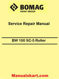Bomag BW 100 SC-5 Combination Roller Pdf Repair Service Manual 00892560
