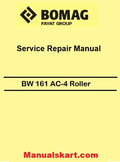 Bomag BW 161 AC-4 Combination Roller Pdf Service Manual 00891605