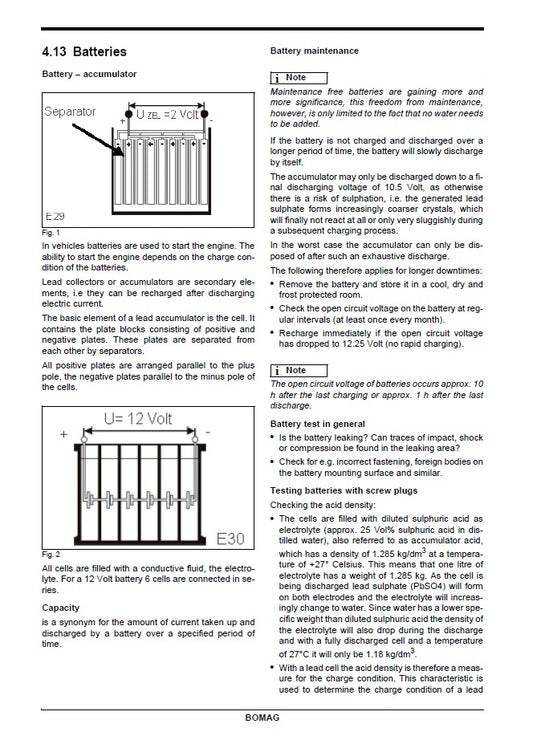 Bomag BM 1300-30 Cold Planer Pdf Repair Service Manual 00891040