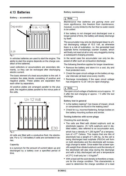 Bomag Single Drum Roller Pdf Service Manual 2