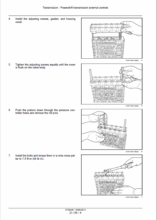 Case 1021F, 1121F Wheel Loader Pdf Repair Service Manual (Pb. No. 47392461) 3