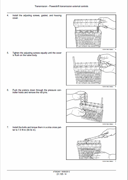 Case 1021F, 1121F Wheel Loader Pdf Repair Service Manual (Pb. No. 47392461) 3