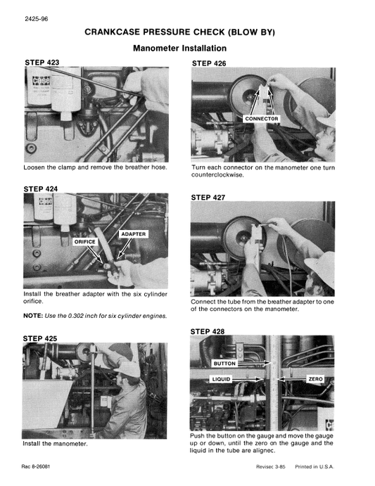 Case 1085B, 1086B Cruz-air Excavator Pdf Repair Service Manual (Pb. No. 8-44630)