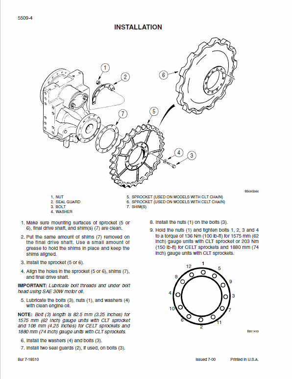 Case 1150H Crawler Dozer Pdf Repair Service Manual 2