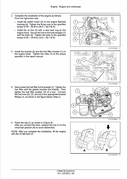 Case 1150M Crawler Dozer Long Track (LT) Pdf Repair Service Manual (Pin Nddc11000 And Above) 3