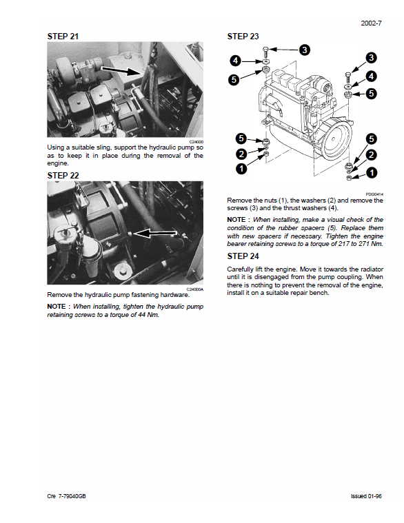 Case 1188 Wheeled And Crawler Hydraulic Excavator Pdf Repair Service Manual 3