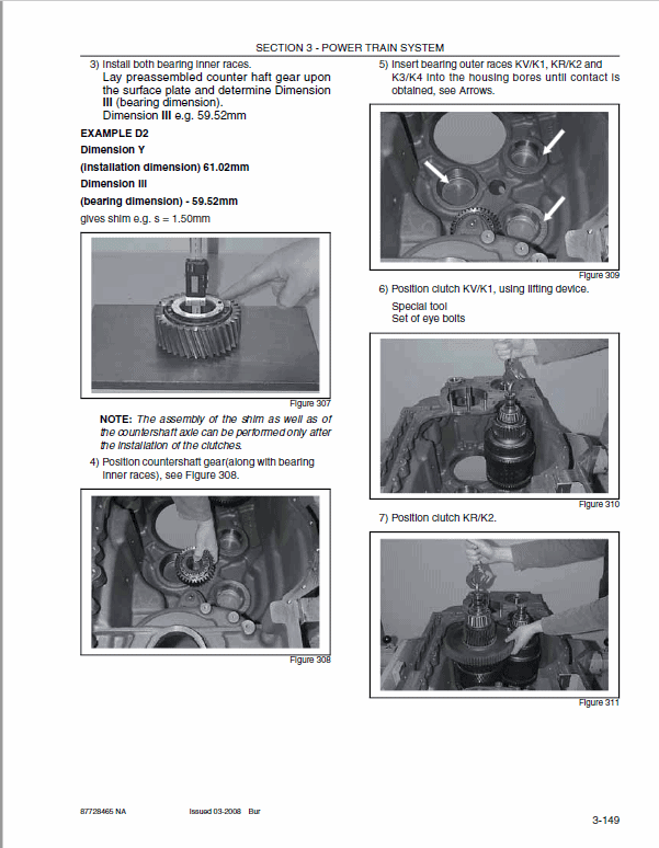 Case 1221E Wheel Loader Pdf Repair Service Manual (Tier 3 2008) 2