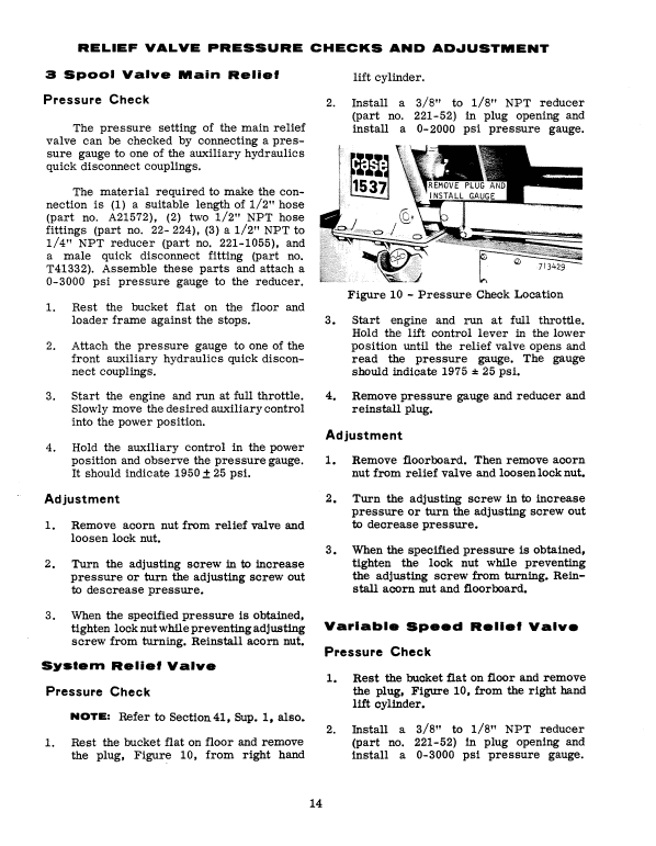 Case 1500 Series Uni-loader 1500, 1526, 1530, 1530B, 1537 Skid Steer Loader Pdf Repair Service Manual (Pb. No. 9-71536) 2