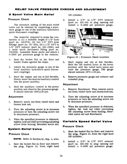 Case 1500 Series Uni-loader 1500, 1526, 1530, 1530B, 1537 Skid Steer Loader Pdf Repair Service Manual (Pb. No. 9-71536) 2