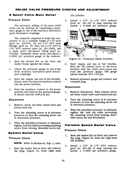 Case 1500 Series Uni-loader 1500, 1526, 1530, 1530B, 1537 Skid Steer Loader Pdf Repair Service Manual (Pb. No. 9-71536)