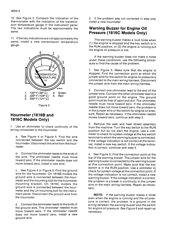 Case 1816, 1816B, 1816C Uni Loader Skid Steer Loader Pdf Repair Service Manual 3