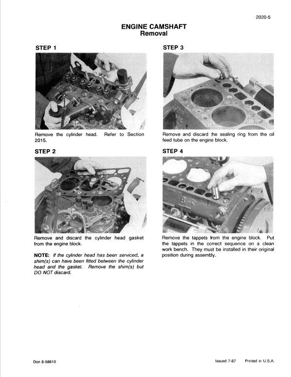 Case 1818 Uni-loader Skid Steer Loader Pdf Repair Service Manual (Pb. No. 8-66102) 2