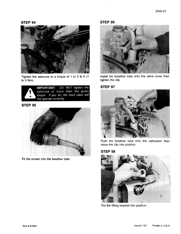 Case 1818 Uni-loader Skid Steer Loader Pdf Repair Service Manual (Pb. No. 8-66102)