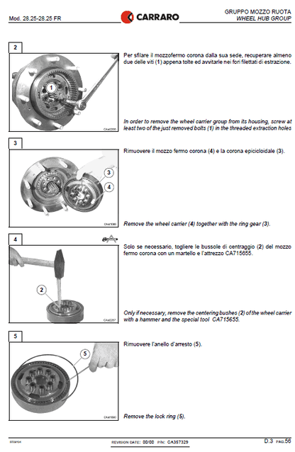 Case 21D, 121D, 221D, 321D Wheel Loader Technical Handbook and Pdf Repair Service Manual