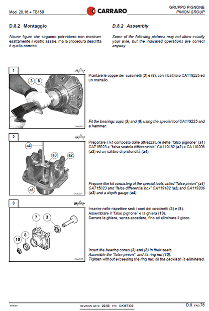 Case 21D, 121D, 221D, 321D Wheel Loader Technical Handbook and Pdf Repair Service Manual